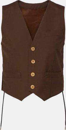 sacai Gilet monopetto