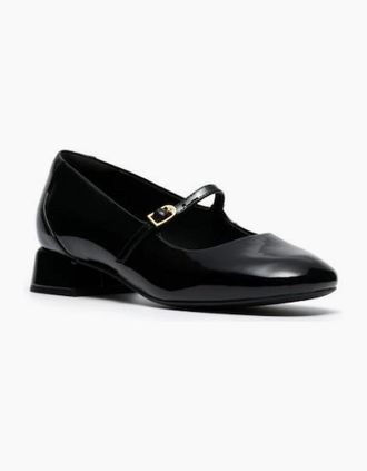 Clarks Womens Clarks Daiss30 Bar in Black patent - Size: 7.5/D standard