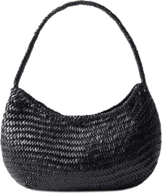 Dragon Diffusion Zwarte Leren Handtas - Dames - Handtassen - Zwart - ONE Size - Leer - Tassen