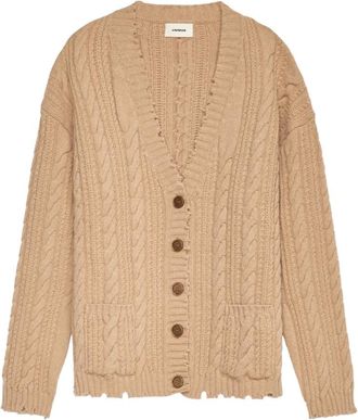 A Paper Kid Dames, Truien, Bruin, Maat: XS Wol