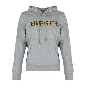 Diesel Ginn Hood - Sweatshirts & Hoodies - Hombre - Gris - L