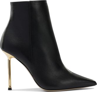 Ninalilou Womens Ankle Boots - Black Leather - Size EU 39