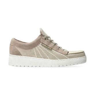Mephisto Rainbow Sun Veterschoen - Heren - Veterschoenen - Beige - 42 1/2 EU - Leer - Schoenen