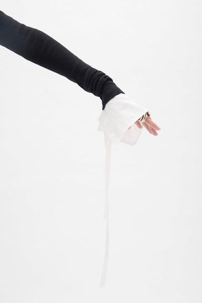 Ann Demeulemeester Leda Cuffs With Foulard