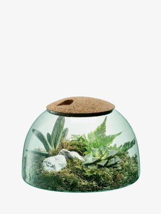 LSA International Canopy Geschlossener Garten H16.5cm Recycelt/Kork