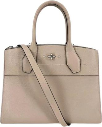 Louis Vuitton Pre-owned Vintage Handbag - Dames - Vintage Handtas - Beige - ONE Size - Vintage