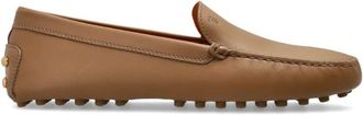 Tod's Gommino leren mocassins - Dames - Loafers - Bruin - 39 EU - Leer - Schoenen