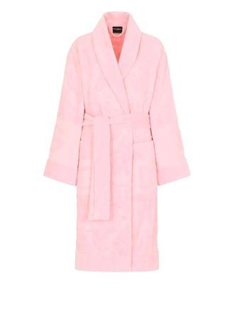 Dolce & Gabbana patch-pocket bathrobe - Pink