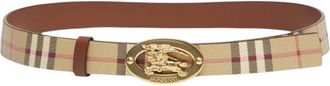 Burberry Beige Signature Check Belt