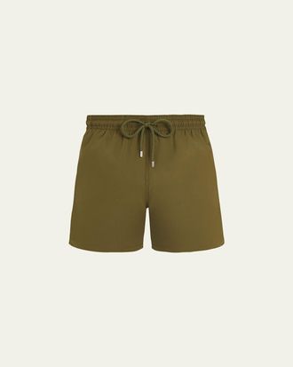 Vilebrequin Mens Micro-Perforated Packable Swim Trunks