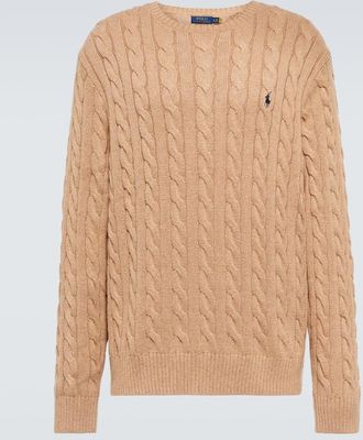 Polo Ralph Lauren Cable-knit cotton sweater