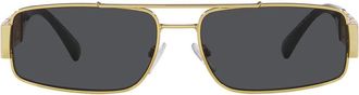 Versace Sunglasses Ve2257 100287 Gold/Dark Gray Unisex