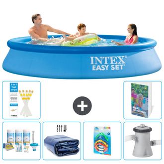 Intex Piscina Easy Set Redonda - 305x61 Cm - 7-piezas S108