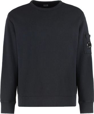 C.P. Company Cotton Crew-Neck Sweatshirt with Pocket