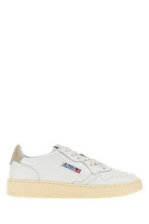 Autry White Lace Up Sneakers