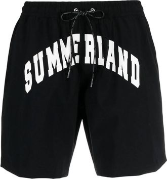 Nahmias Mens Summerland Swim Trunks In Black