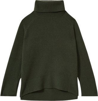 Reiss Eliza Wool & Cashmere-Blend Roll Neck Sweater