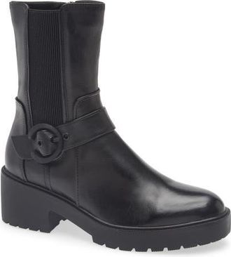 Regarde le ciel Paloma Lug Sole Bootie in Delice Black at Nordstrom, Size 10.5-11Us