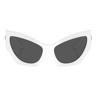 Versace VE4450541787 Cat-Eye Sunglasses - White