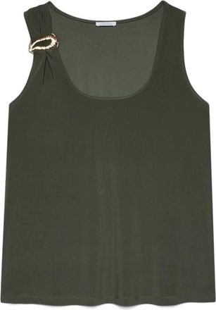 Fiorella Rubino Dames, Tops, Groen, Maat: XL Poliester
