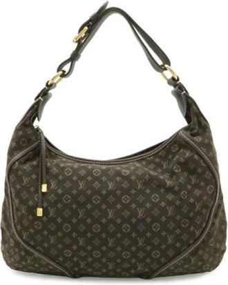 Louis Vuitton Pre-owned Canvas Shoulder Bag - Dames - Vintage Schoudertas - Bruin - ONE Size - Vintage