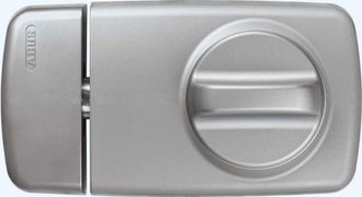 ABUS Cerrojo De Puerta Con Bot&oacute;n Rotativo Plata 532696 7010 S