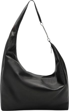 Rick Owens Gemini Bag - Heren - Schoudertassen - Zwart - ONE Size - Leer - Tassen