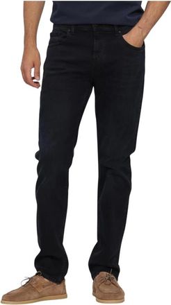 7 For All Mankind Jeans, Heren, Blauw, W31, Heren Jeans Slimmy Low
