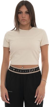 Emporio Armani T-shirt Latte EA7 Donna