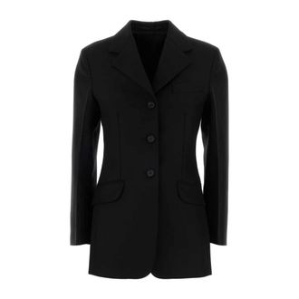 Jil Sander Blazers, female, Black, Size: L Jacket 85 TM