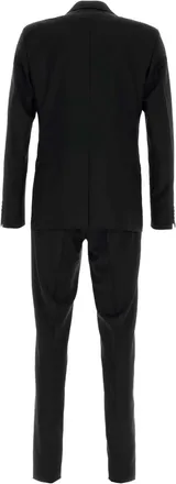 Prada Mens Black Wool Blend Suit Nero Wmwv Abiti