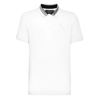 Philipp Plein Heren, Tops, Wit, Maat: 2XL Katoen