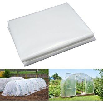 OEM Cubierta Para Invernadero, Cubierta De Pl&aacute;stico Transparente, Cubierta Para Invernadero Tipo T&uacute;nel De 2 M X 8 M, Pel&iacute;cula De Polietileno Transparente 