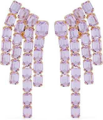 Swarovski Millenia earrings - Purple