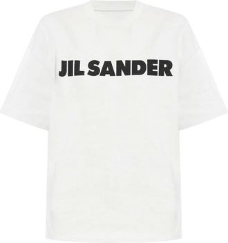 Jil Sander logo-print T-shirt - Bianco