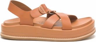 Chaco Womens Townes Mid Form Sandal In Cashew