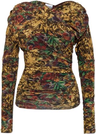 Ganni Mujer, Blusas y Camisas, Multicolor, Talla: XS