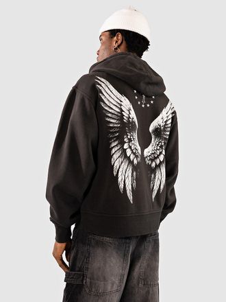 Ninth Hall Silverscreen Spirit Boxy Sweatjacke black