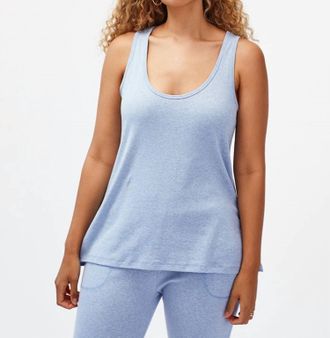 Under The Canopy Organic Swing Tank In Light Blue