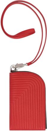 Rick Owens Portafoglio in pelle - Rosso