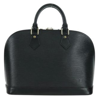 Louis Vuitton Pre-owned Handbags, female, Black, Size: ONE SIZE Pre-owned Alma Handbag