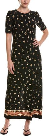 Vince Camuto 3/4-Sleeve Maxi Dress