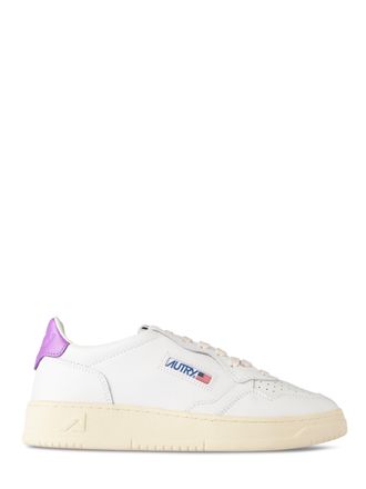 Autry Sleek Low-Top Leather Sneakers with Contrasting Details