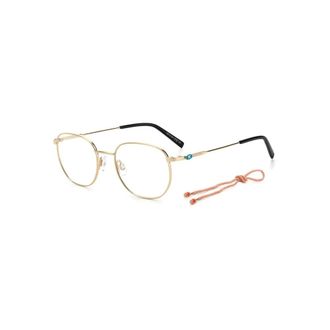M Missoni Glasses, female, Yellow, Size: ONE SIZE Mmmi0060J5Gac-P Metal Frame