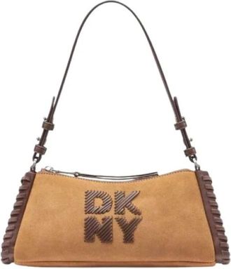 DKNY Borsa a spalla mini Josie - - Bags - Donna - Marrone - ONE SIZE