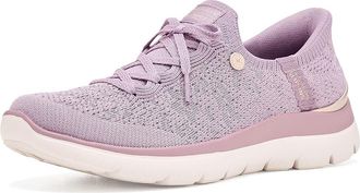 Skechers Martha Stewart Summits -Floral Dreams Hands Free Slip-ins Womens Shoes Dark Mauve : 9.5 B - Medium, Synthetic