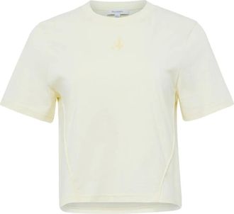 J.W.Anderson T-shirt con logo - Giallo
