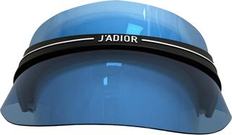 Dior Pre-owned Womens Christian Club1 Sun Visor Cap in Blue Acetate - One Size
