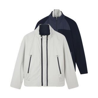 Paul & Shark Jassen, Heren, Grijs, XL, Wol, 4-in-1 Waterdichte Outdoorjas