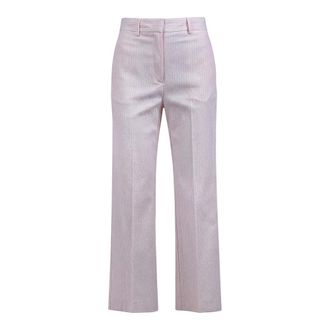 ottod'Ame Straight Trousers, female, Pink, Size: XS Straight Trousers
